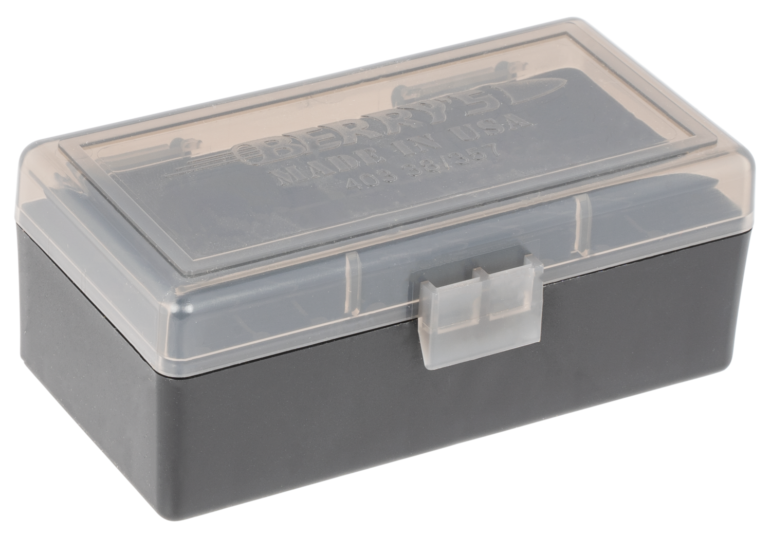 Berrys 403, Berrys 92948     403 Ammo Box  .38/357  50r Smk/bk