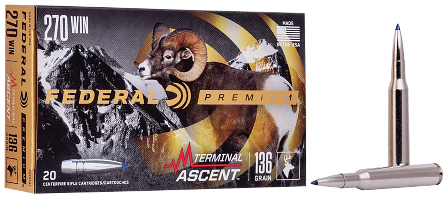 Federal Premium, Fed P270ta1        270     136 Term Ascent   20/10