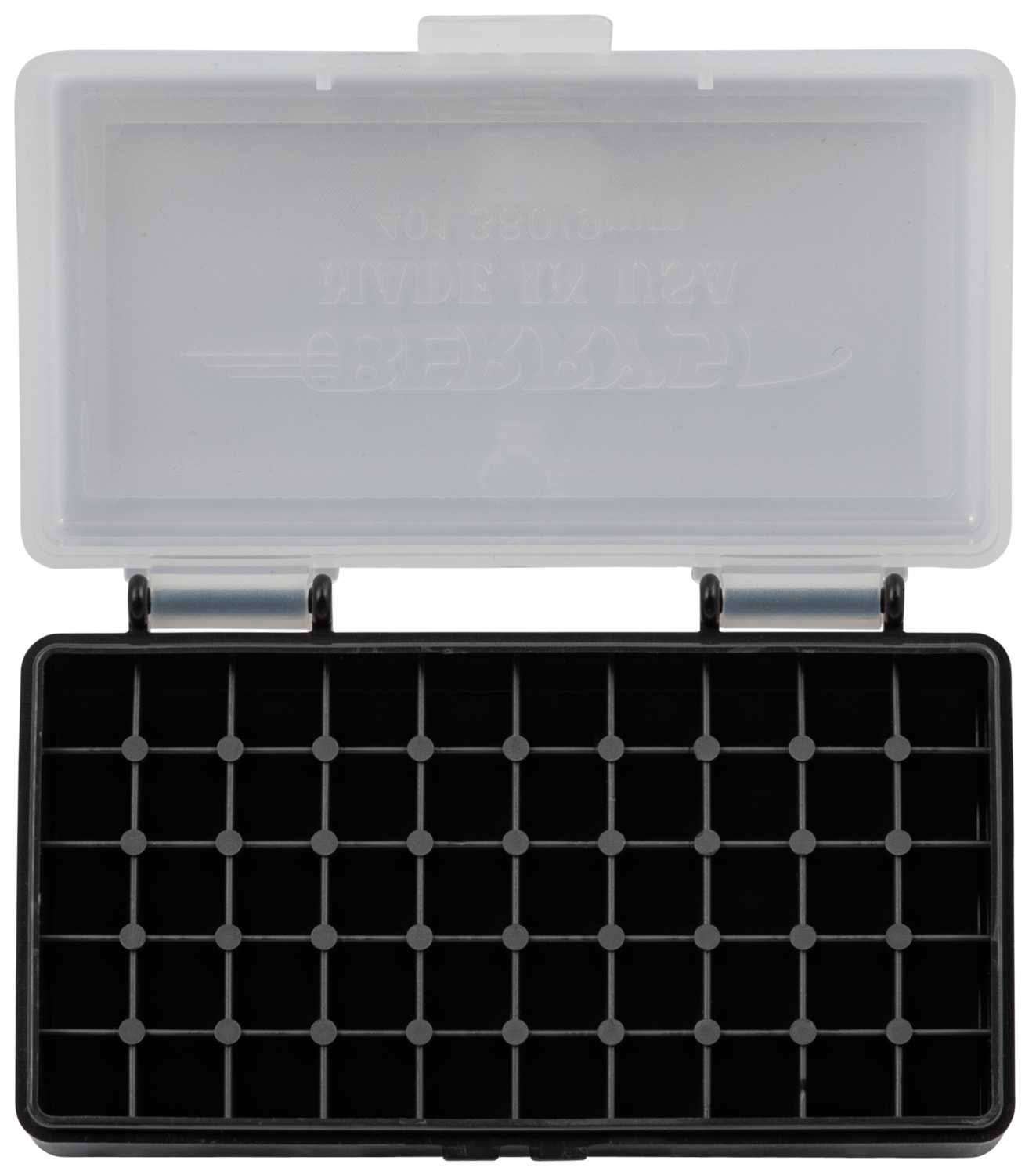 Berrys 401, Berrys 71933     401 Ammo Bx .380/9mm  50r  Clr/bk