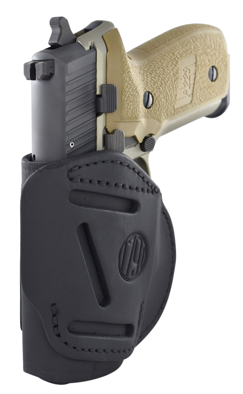 1791 Gunleather 4-way, 1791 4wh-1-sbl-l   4way Iwb/owb Size 1      Lh Blk