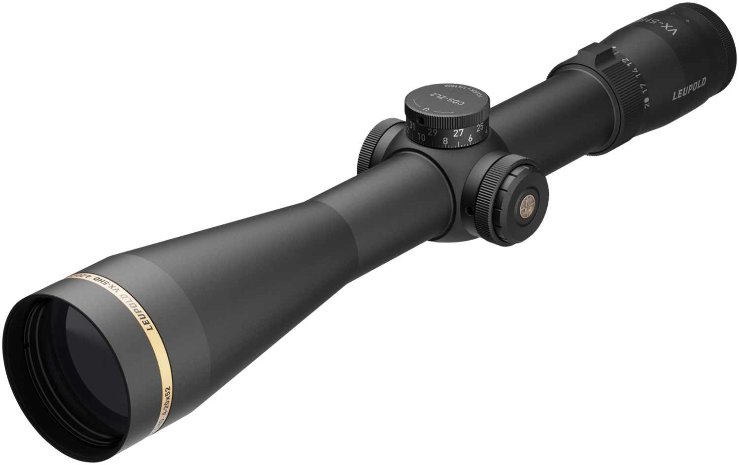 Leupold Vx-5hd, Leu 178166 Vx-5hd  4-20x52sf Cds-zl2 Fd Dpx 34mm