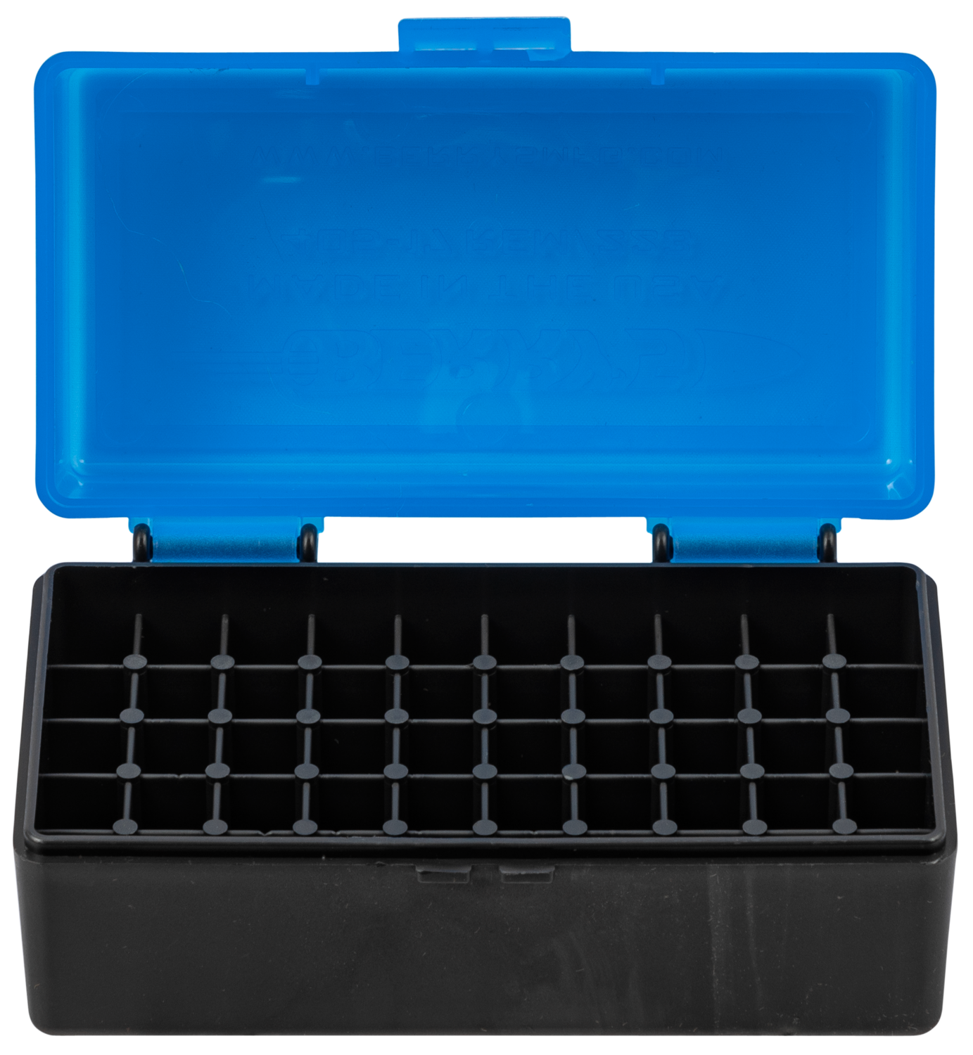 Berrys Ammo Box, Berrys 44661     405 Ammo Box .223/556  50r Blu/bk