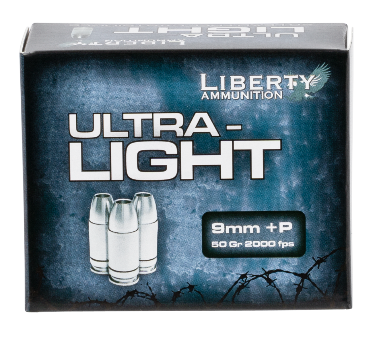 Liberty Ammunition Ultra-light, Liberty La-ul-9-052   9mm+p 50gr             20/50