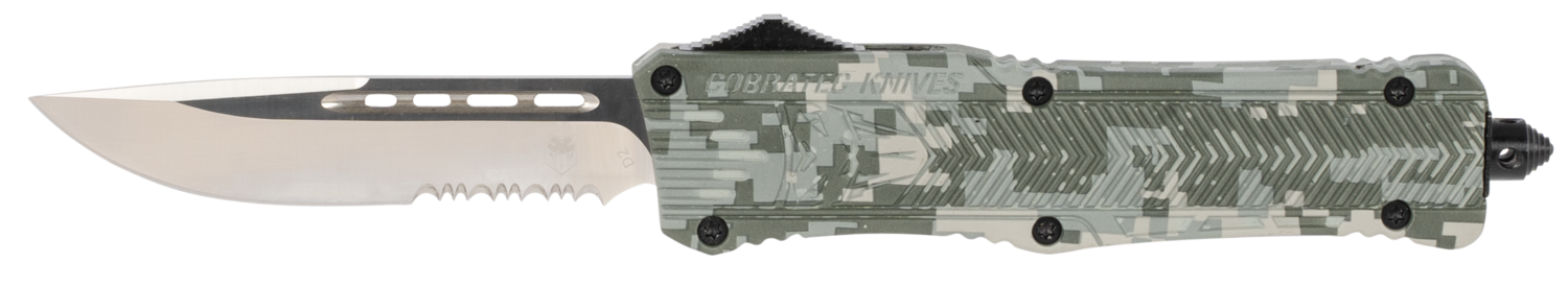 Cobra Tec Knives Llc Ctk-1, Cobra Ladcctk1lds    Lg Ctk1 Army Digicamo Dropser