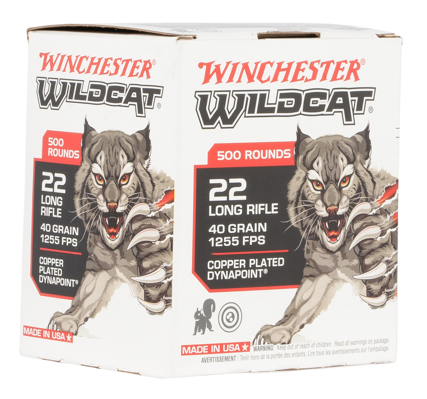 Winchester Ammo Wildcat, Win Ww22lrb     22lr Wildcat Bulk           500/10