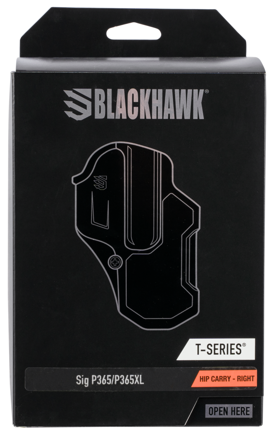 Blackhawk T-series, Bhwk 410770bkr  T-series L2c Sig P365 Rh