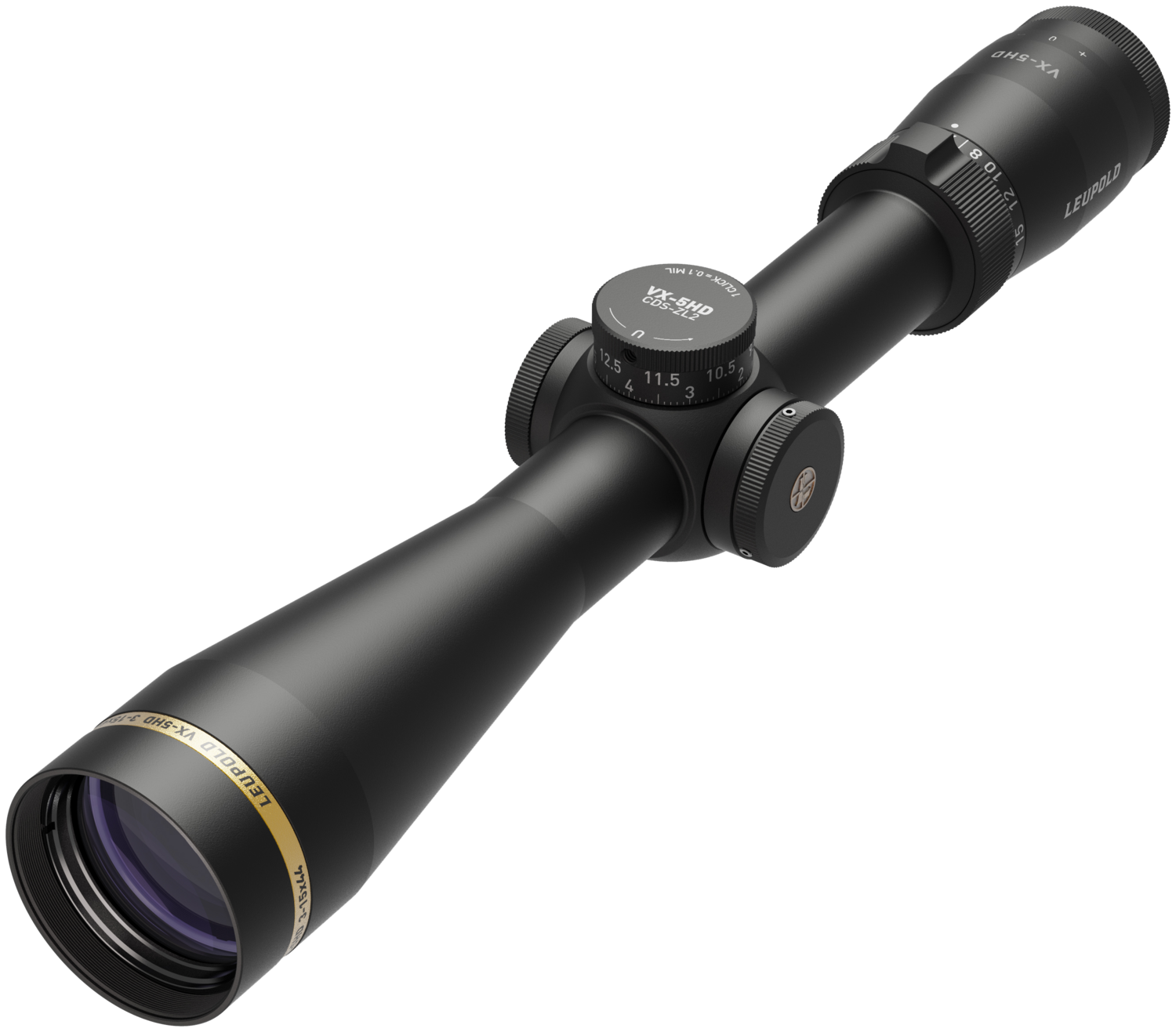 Leupold Vx-5hd, Leu 178027 Vx-5hd  3-15x44 Cds-zl2 Htmr