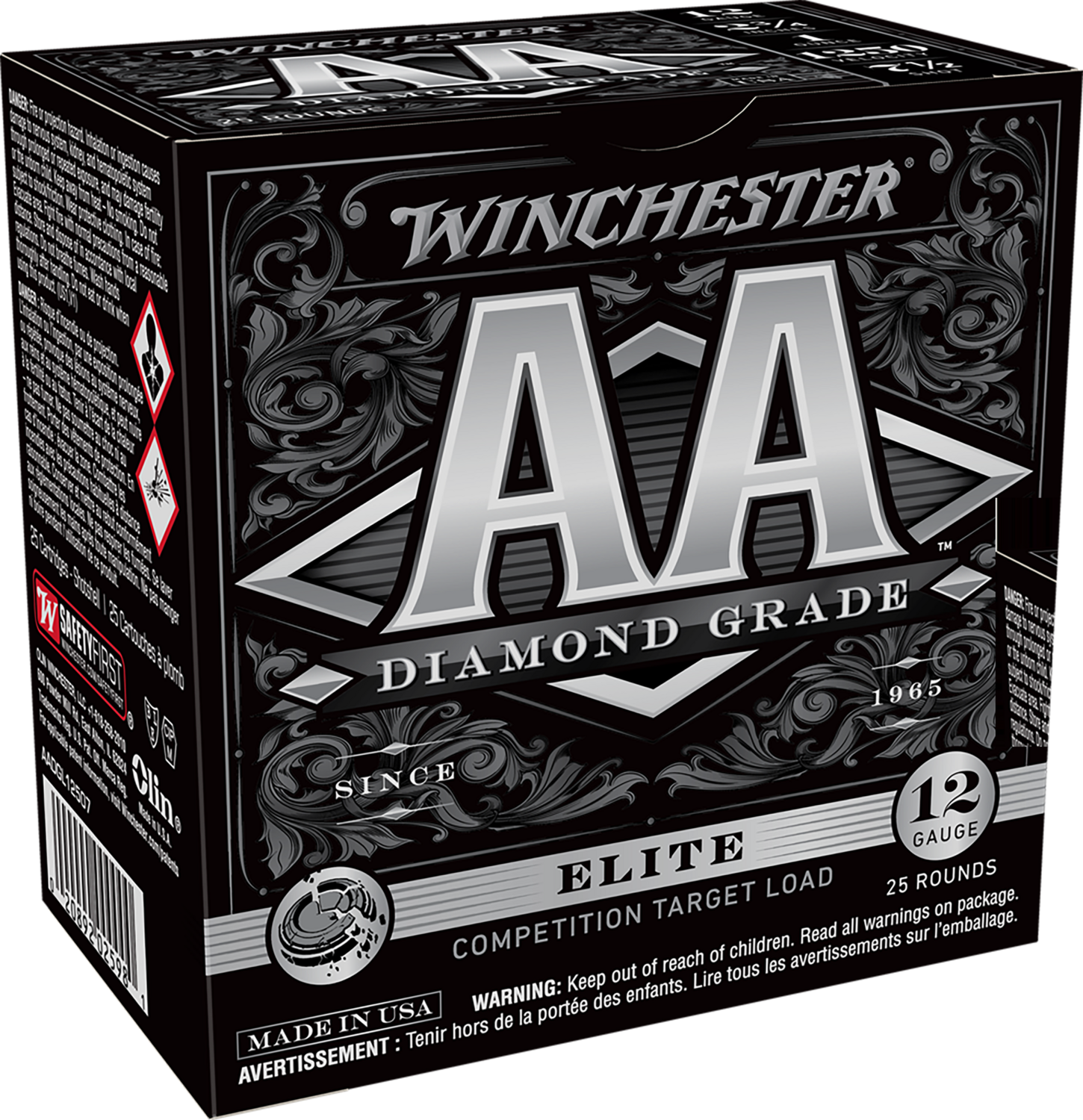 Winchester Ammo Aa, Win Aadgl12507 Aa Dmndgrd   1oz              25/10