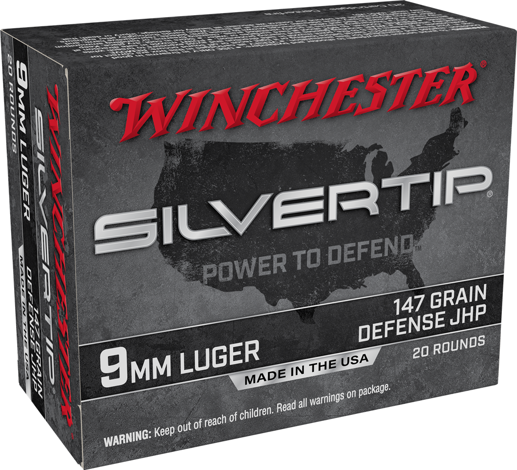 Winchester Ammo Silvertip, Win W9mmst2   9mm     147 Sthp               20/10
