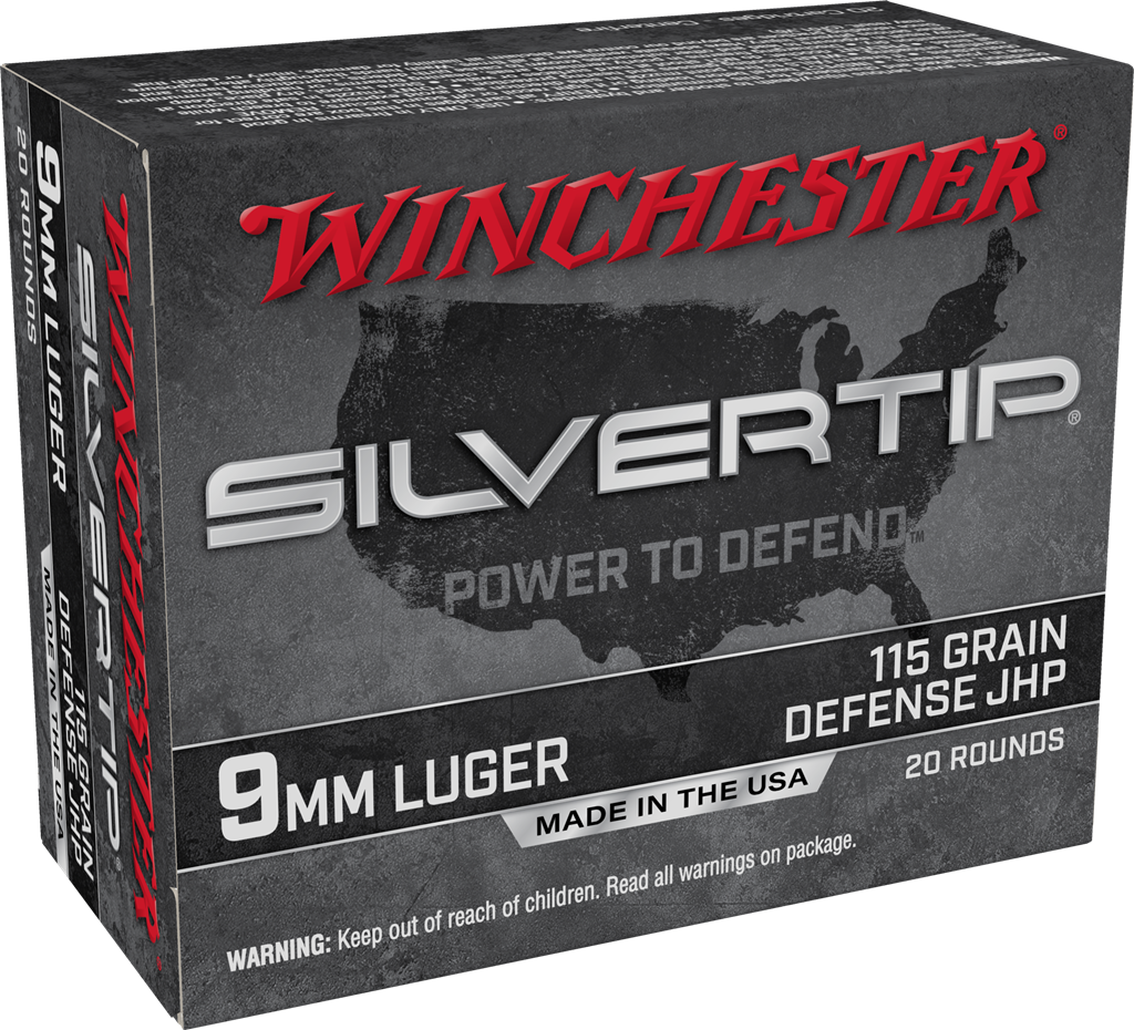 Winchester Ammo Silvertip, Win W9mmst    9mm     115 Sthp               20/10