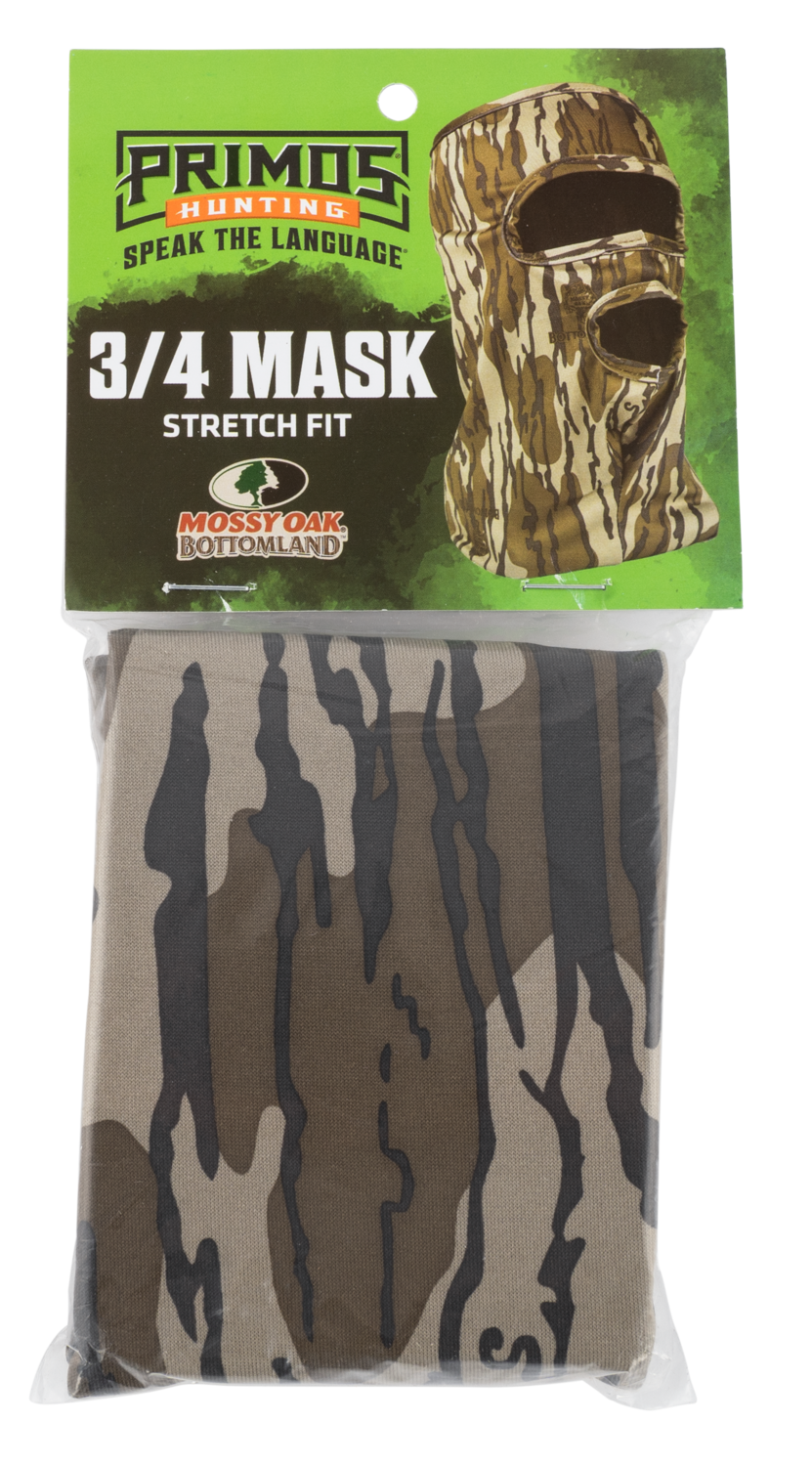 Primos Stretch Fit, Prim Ps6665   Stretch 3/4 Face Mask Mo Bottomland