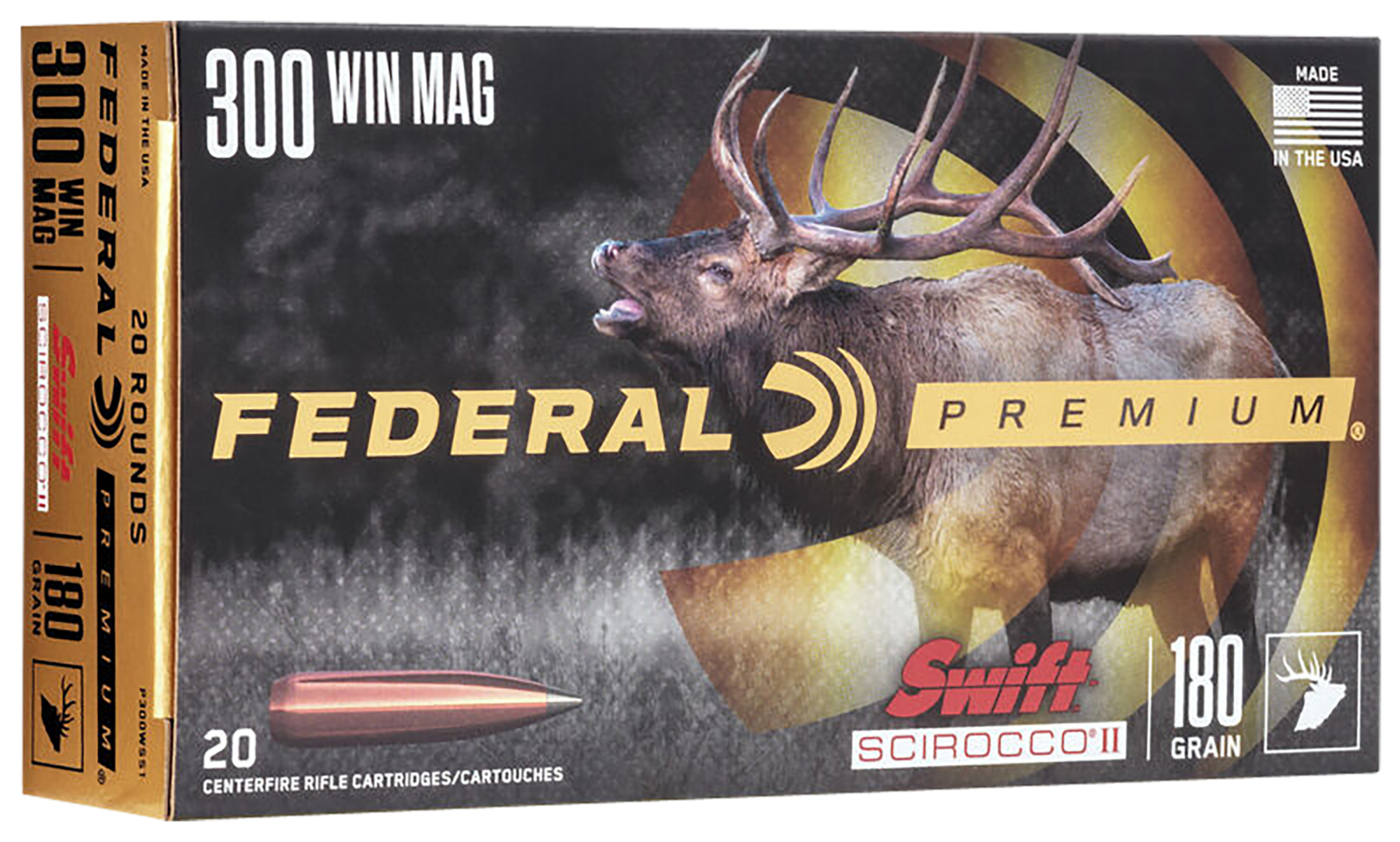 Federal Premium, Fed P300wss1       300     180 Swft Scir     20/10