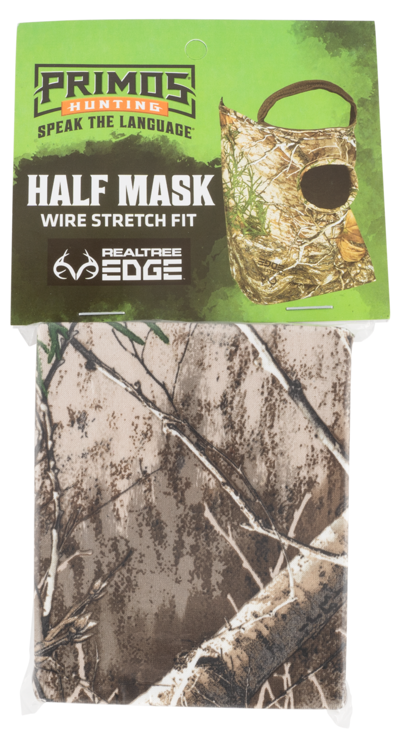 Primos Stretch Fit, Prim Ps6667   Stretch 1/2  Face Mask Rt Edge
