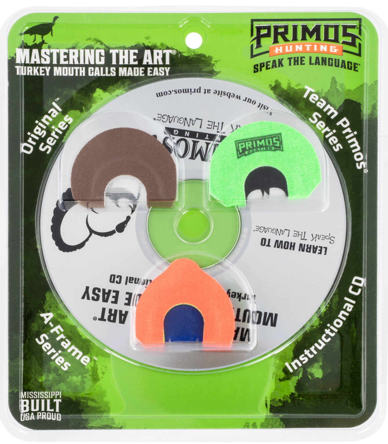 Primos Mastering The Art, Prim Ps1243   Primos Mta Mouth Calls Blister