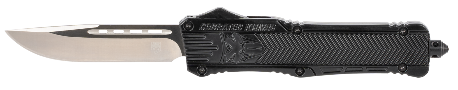 Cobra Tec Knives Llc Ctk-1, Cobra Lbctk1ldns     Lg Ctk1 Black Drop