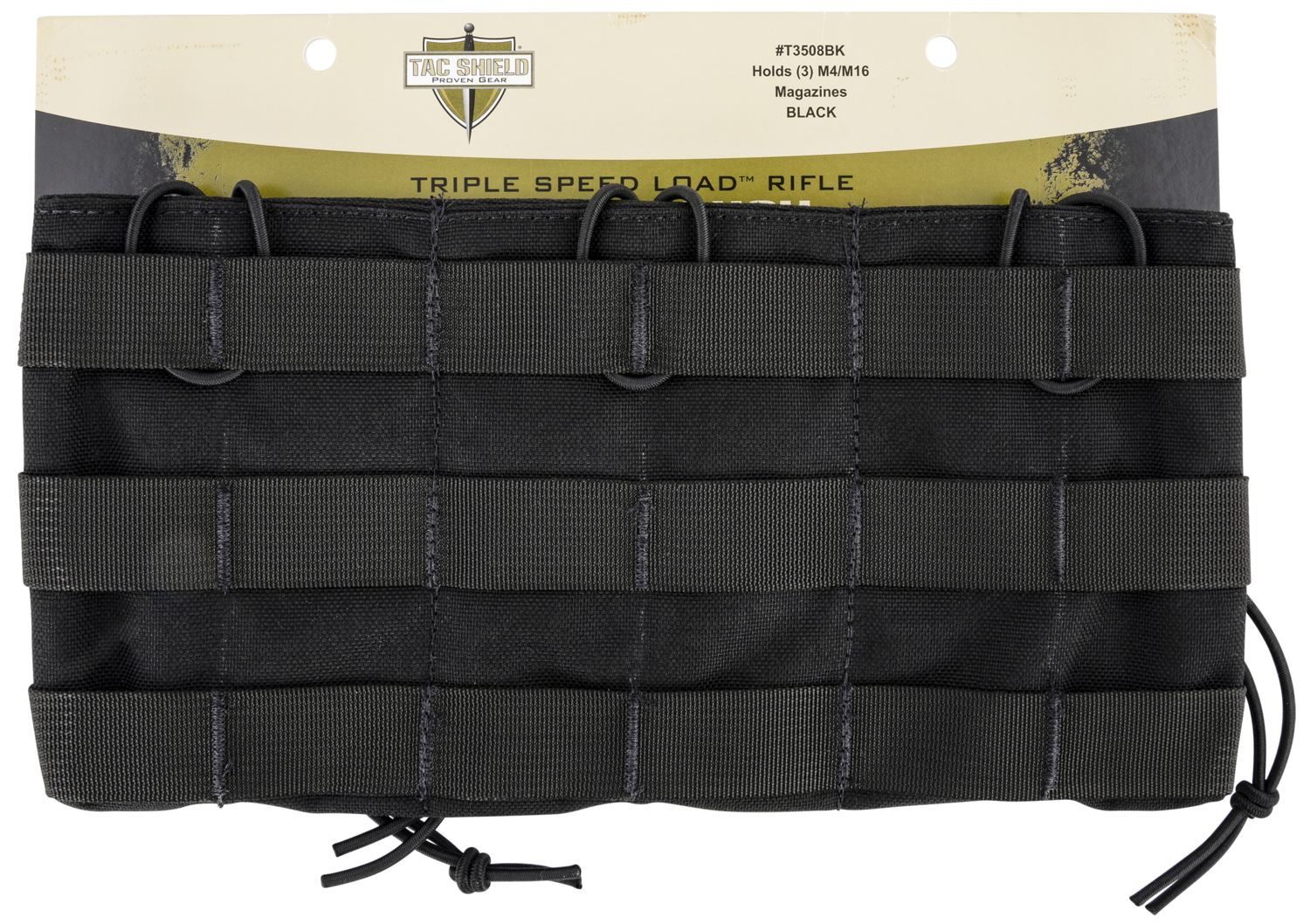 Tacshield (military Prod) Speed Load, Tacshield T3508bk Trip Speed Load Rfl  M-pouch Bk