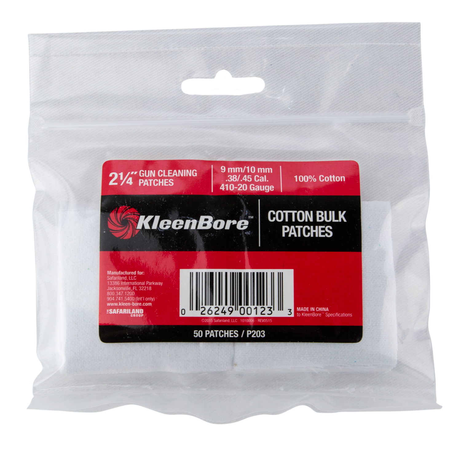 Kleen-bore Super Shooter, Kln P203        2-1/4 .38-45 / .410-20 50 Pk