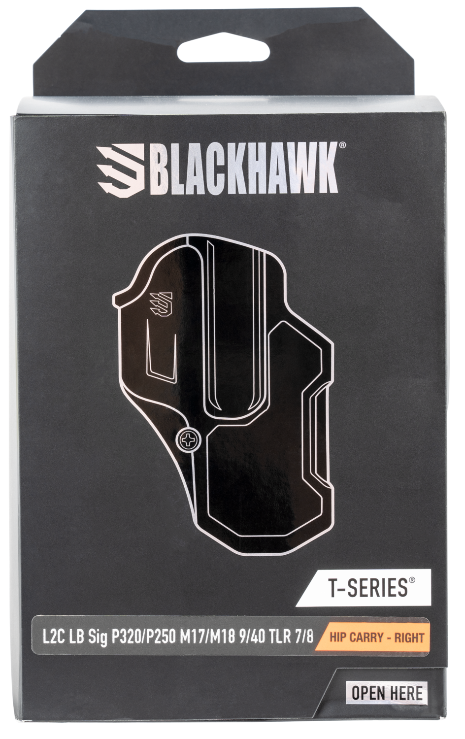 Blackhawk T-series, Bhwk 410261bkr  T-series L2c Sig P320 Tlr 7/8 Rh