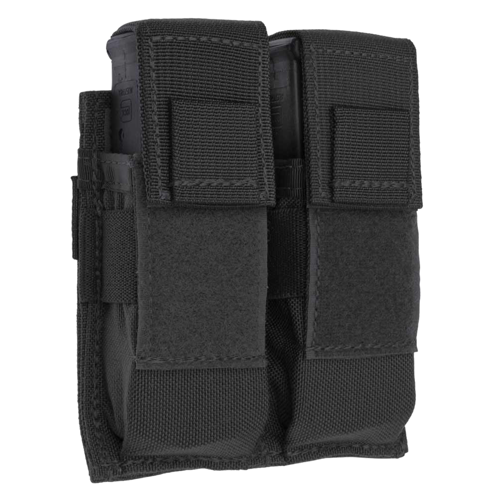 Tacshield (military Prod) Universal, Tacshield T3602bk Dbl  Universal  Pstl M-pouch Bk