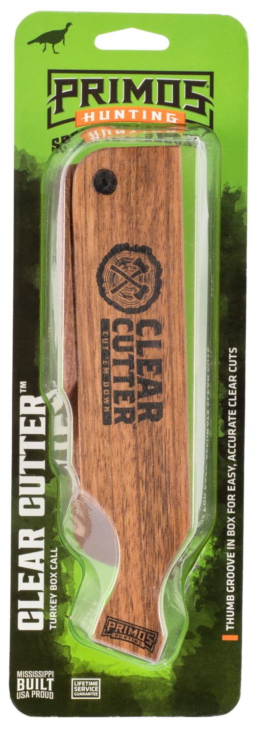 Primos Clear Cutter, Prim Ps244    Clearcut Wood Grain Box Call