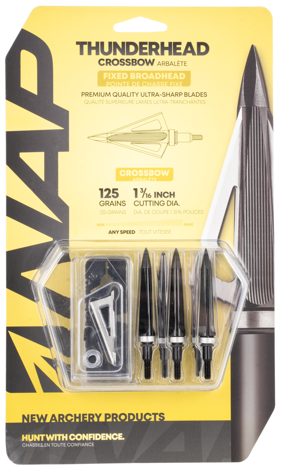 Nap Thunderhead, Nap 60-695        Thunderhead 125 Crossbow 5pk