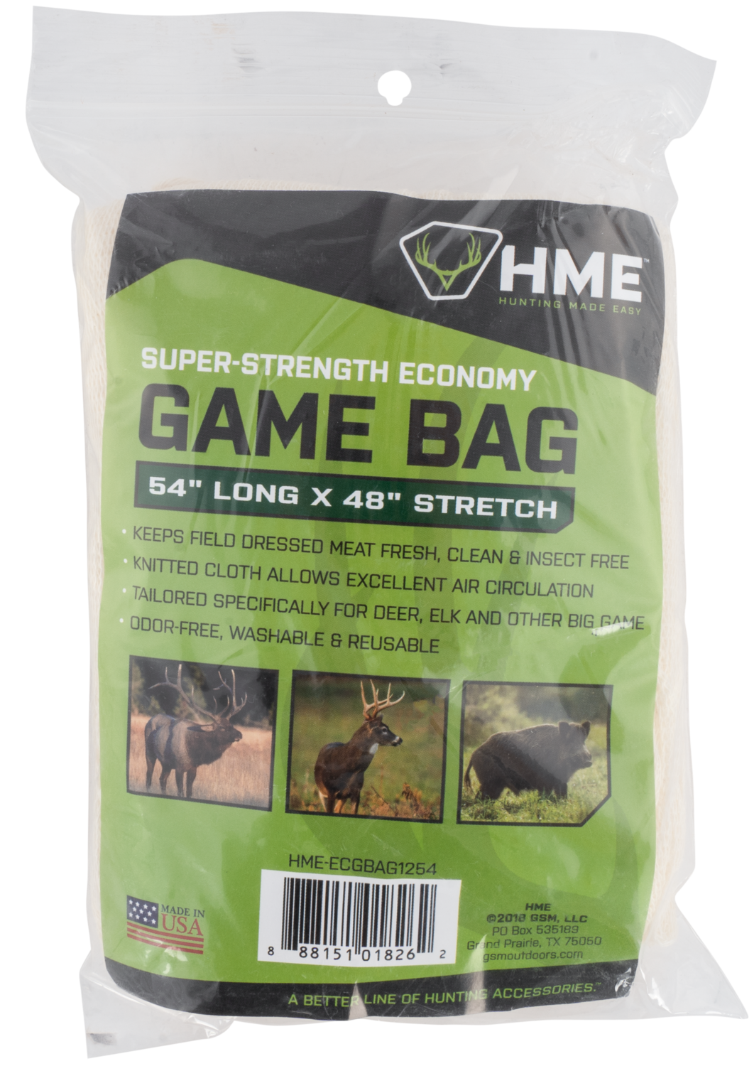 Hme Econ, Hme Ecgbag1254     Econ Game Bag 12x54