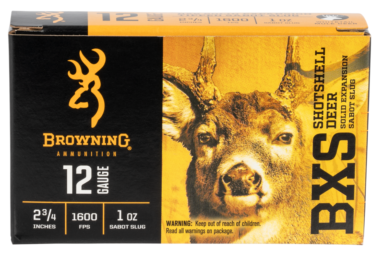 Browning Ammo Bxs, Brna B193111221 12   23/4 1 Oz Sabot Slug Bxs 5/20