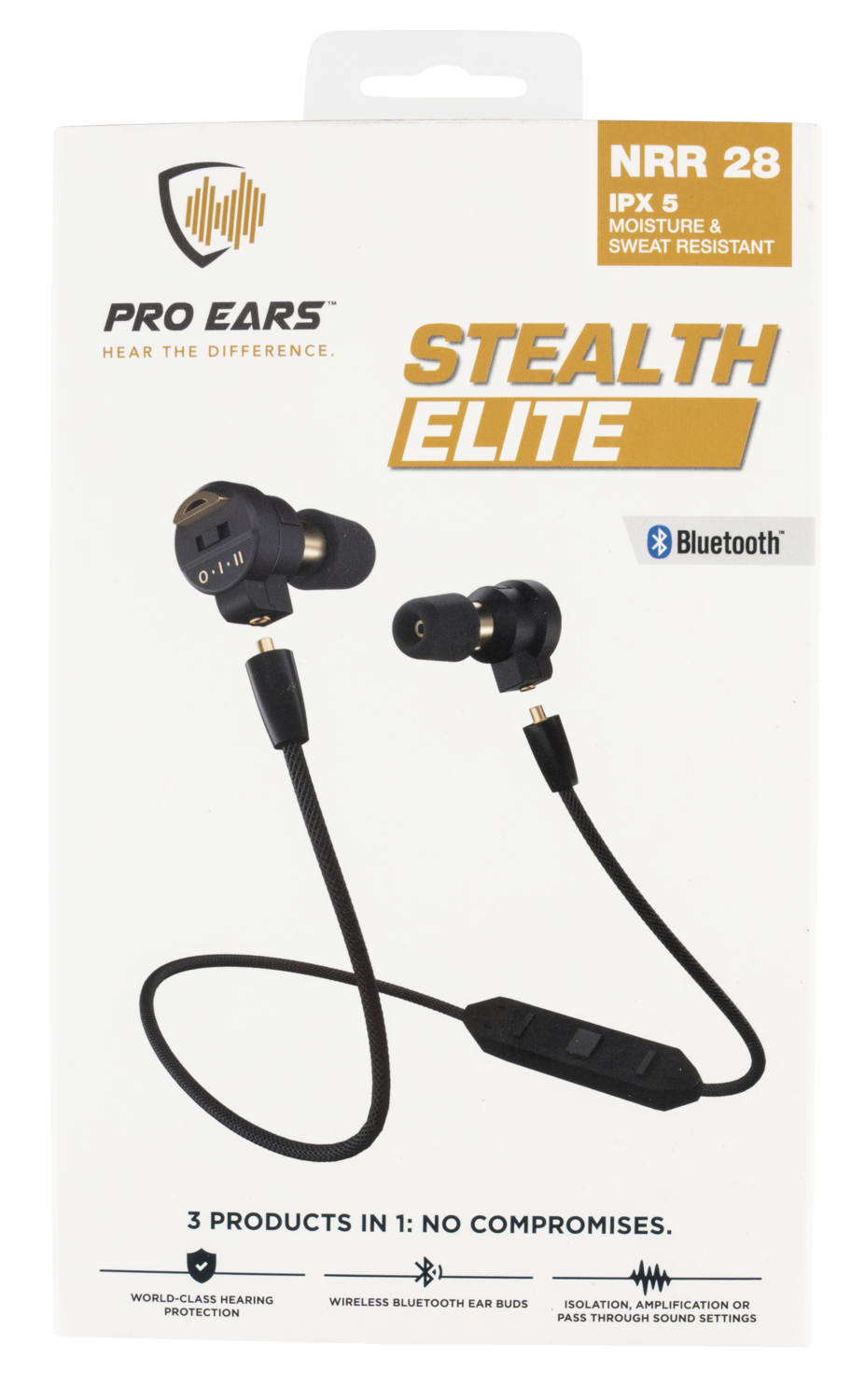 Pro Ears Stealth Elite, Proears Peebblke     Stealth Bluetooh Elite