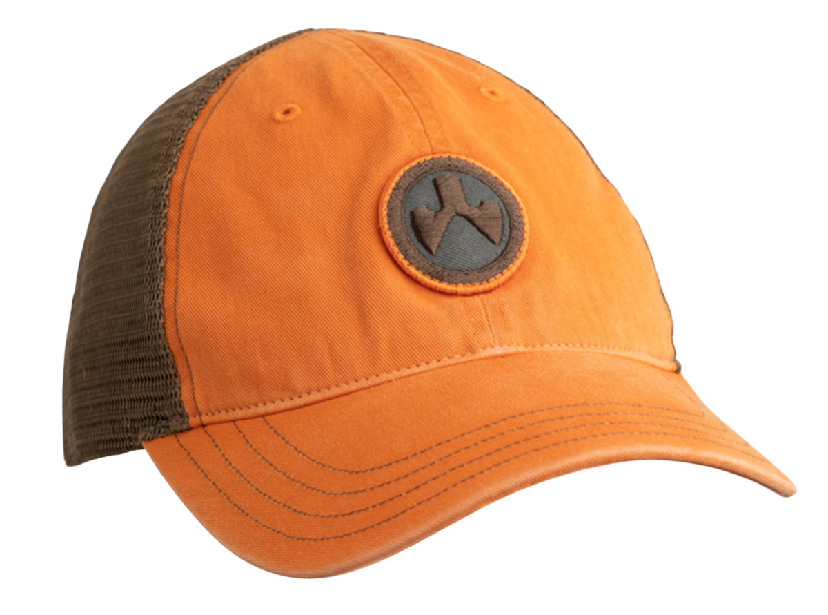 Magpul Industries Corp Icon Patch, Magpul Mag1105-812 Washed Trucker Hat  Orange/brn