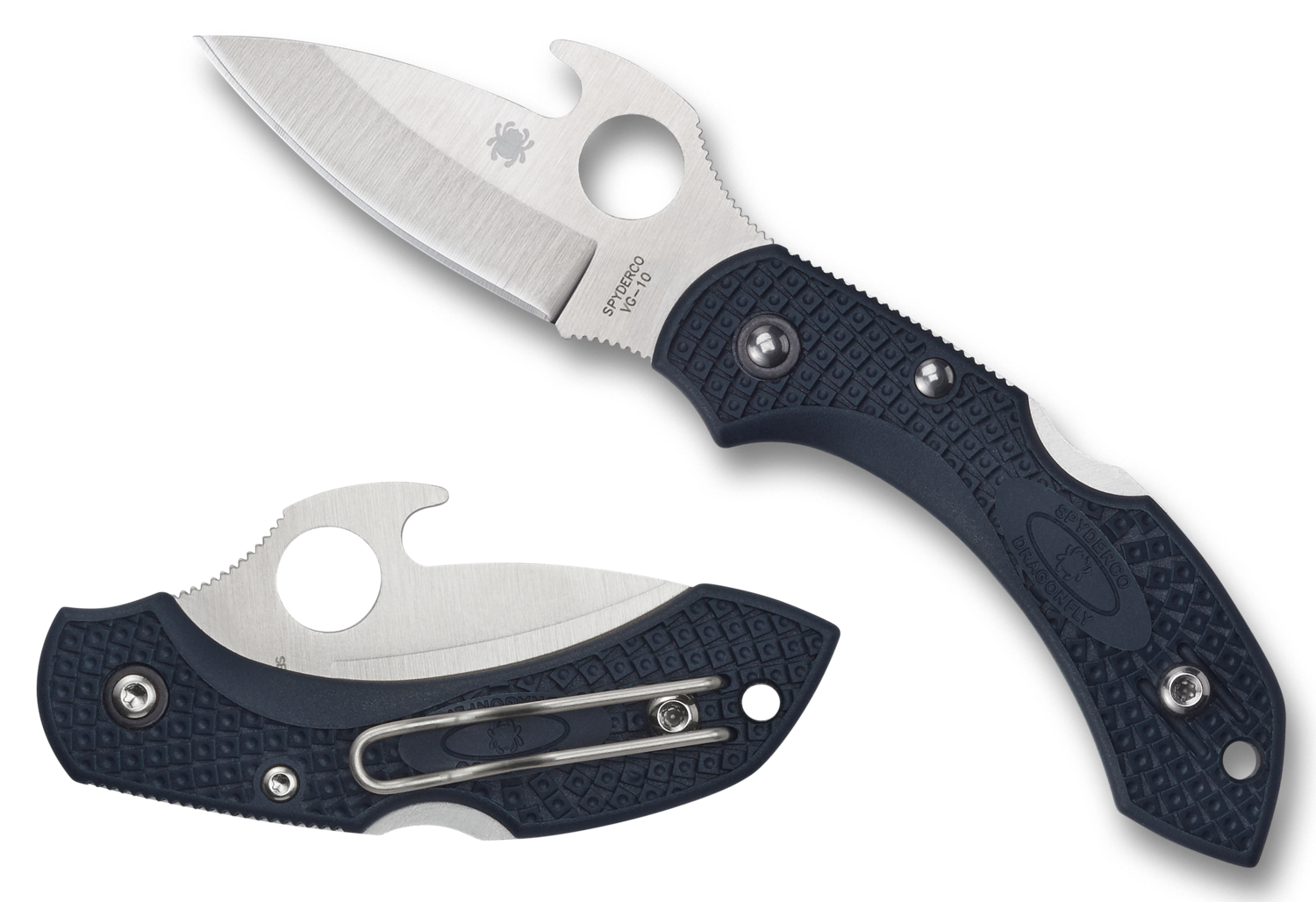 Spyderco Dragonfly 2, Spy C28pgyw2    Drgnfly 2 Emrsn Opnr Dp 2.28   Gry