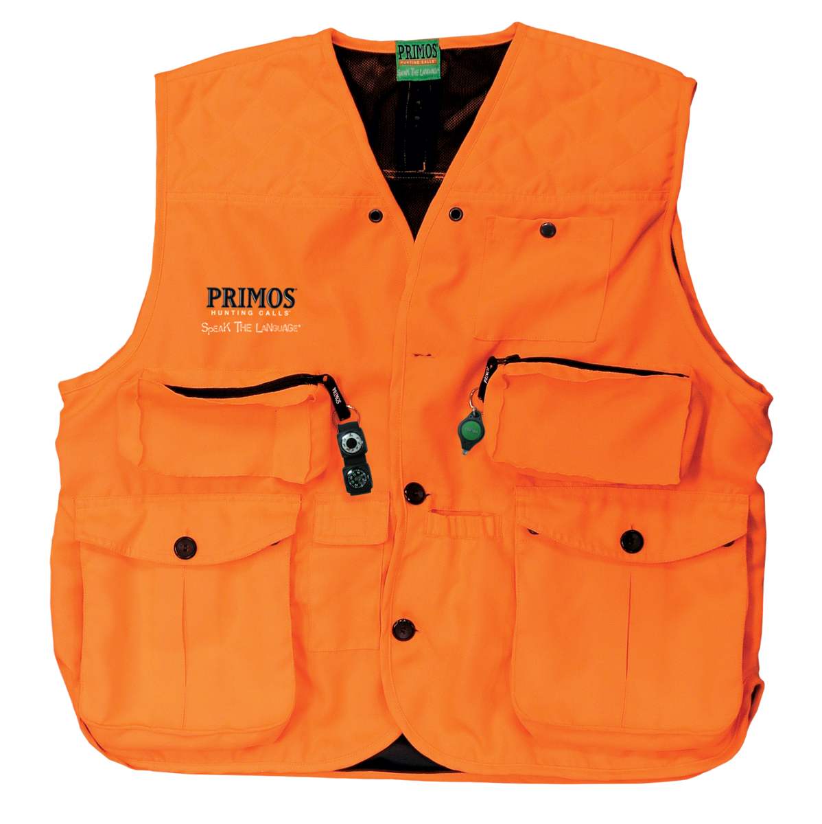 Primos Gunhunter's, Prim 65703    Gunhunters Vest Blaze Orange Xl
