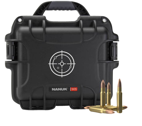 Nanuk (plasticase Inc) 905, Nanuk 905ammo1   Nanuk Cs 905 W/wht Trget Logo Blk