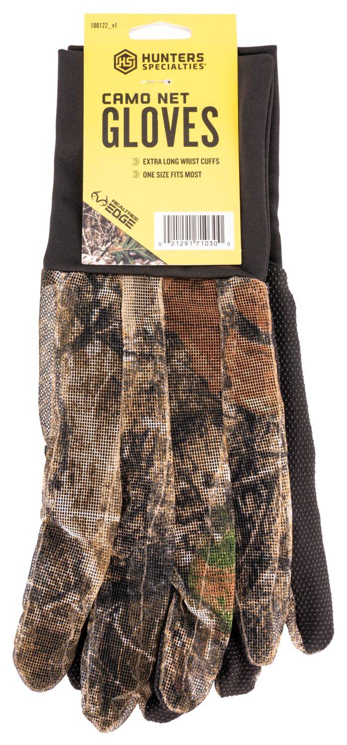 Hunters Specialties Net Gloves, Hs 100122            Gloves Realtree Edge