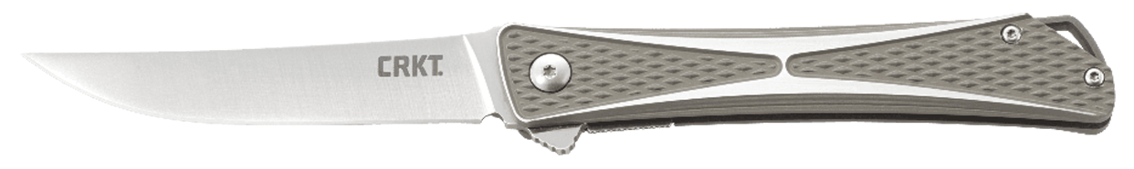 Columbia River Crossbones, Crkt 7530     Crossbones        3.34 Plain    Silv