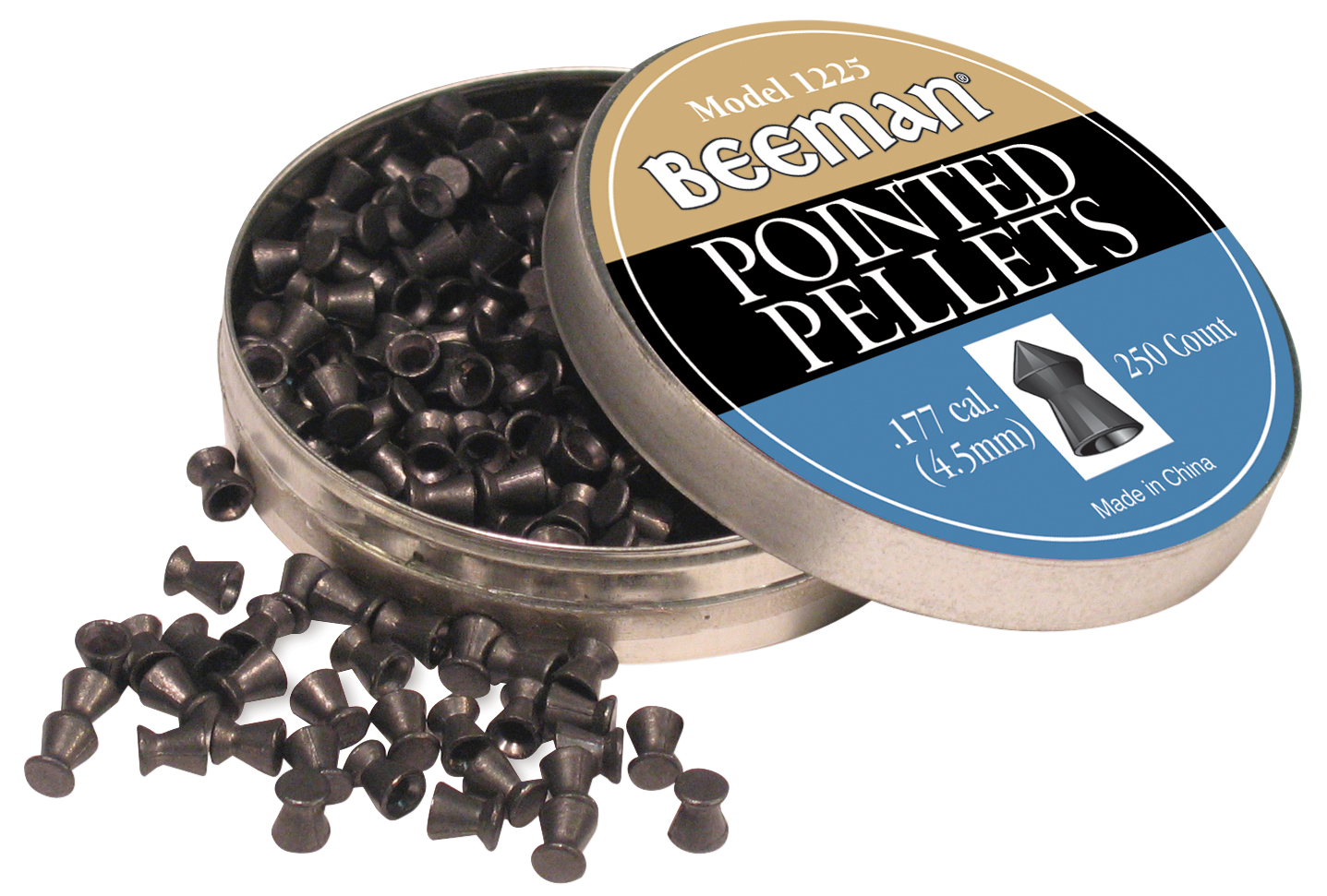 Beeman Model 1225, Bee 1225    .177 Pointed Pellets             250ct