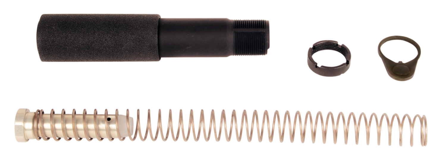 Lbe Unlimited Pistol Buffer Tube Kit, Lbe Pbufkt-blk   Ar15 Pistol Buffer Tube Kit