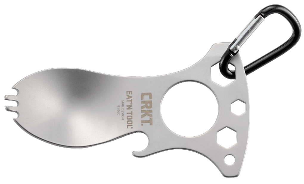 Columbia River Eat'n Tool, Crkt 9100c    Eat'n Tool                     Silv