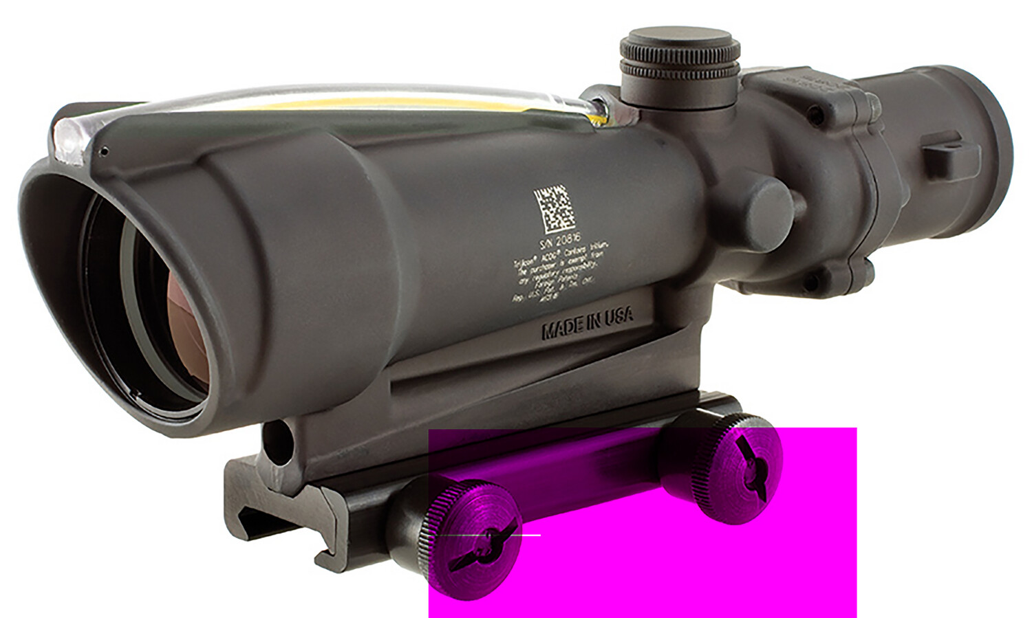 Trijicon Acog, Trj 100146  Ta11f-a 3.5x35 223 Flattop Amber