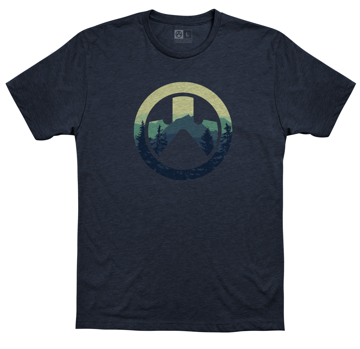 Magpul Industries Corp Cascade Iron Cvc, Magpul Mag1136-411-s   Cascade Icon Cvc Tshirt Nvh