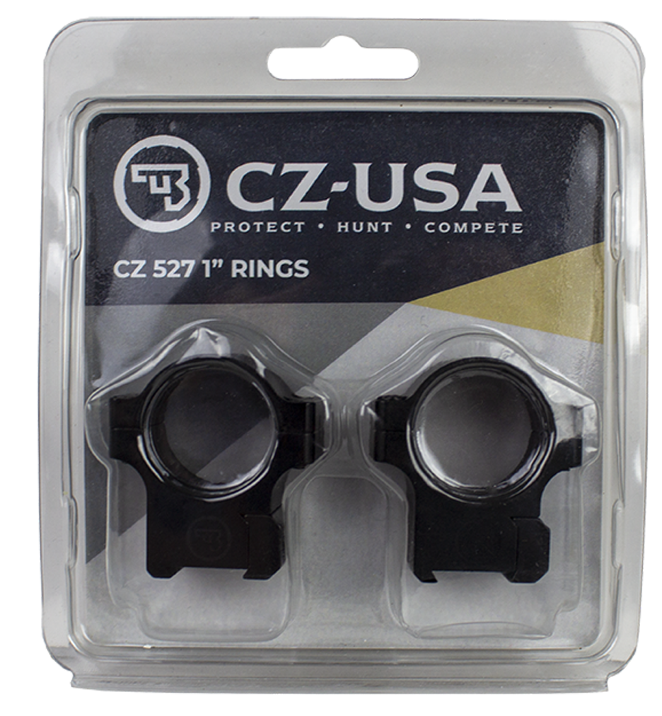 Cz Scope Ring Set, Cz 40088 Alum Scope Rings 1in  Cz527 16mm Dovetail