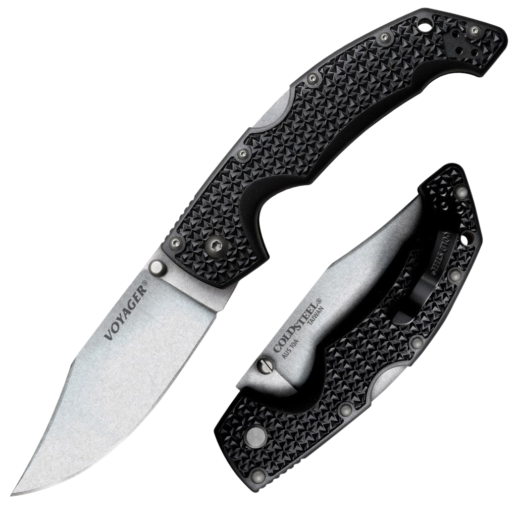 Cold Steel Voyager, Cold Cs-29ac     Voyager Lg Clip Plain