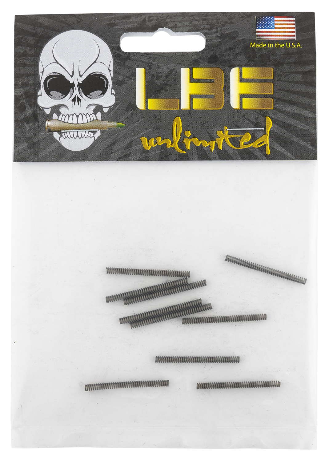 Lbe Unlimited Ar Parts, Lbe Artdds       Ar Take Down Detent Spring   10pk