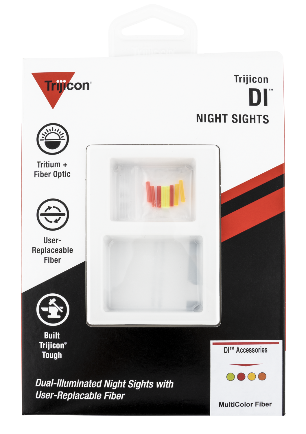 Trijicon Di, Trj Ac50016 Di Night Sight Multicolor Fiber Replmt