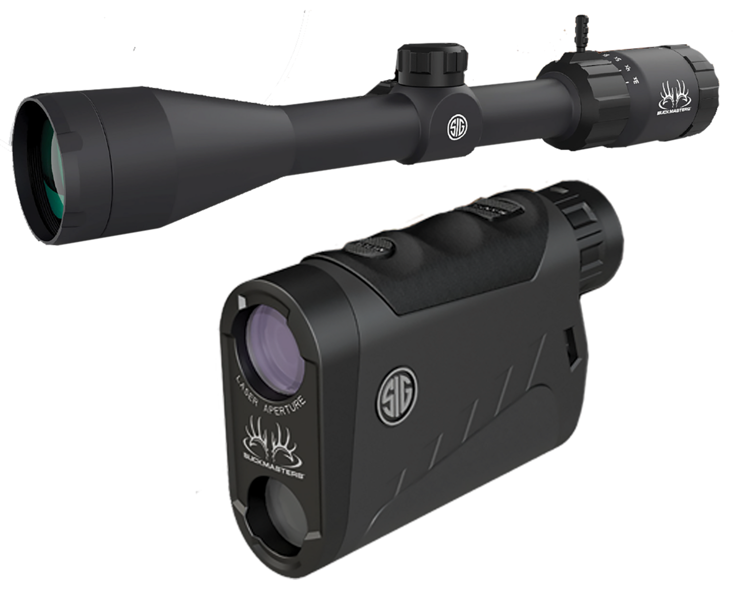 Sig Sauer Electro-optics Buckmasters, Sig Sok15bm03   Buckmasters Cmbo 1500 Lrf&3-12x44