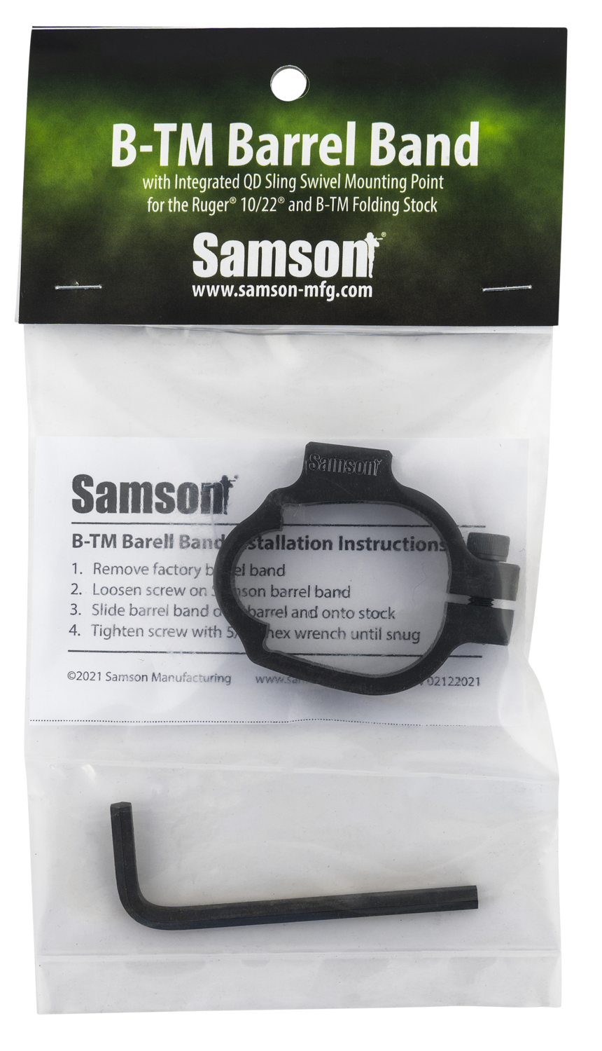 Samson B-tm, Sam 04-04081-01  B-tm Barrel Band Rug 10/22
