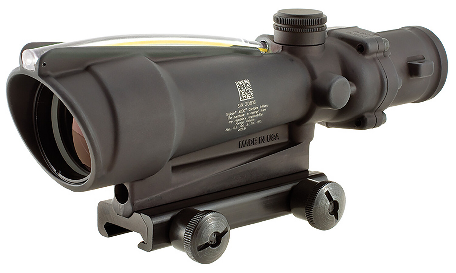 Trijicon Acog, Trj 100143  Ta11e-a 3.5x35 308 Flattop Amber