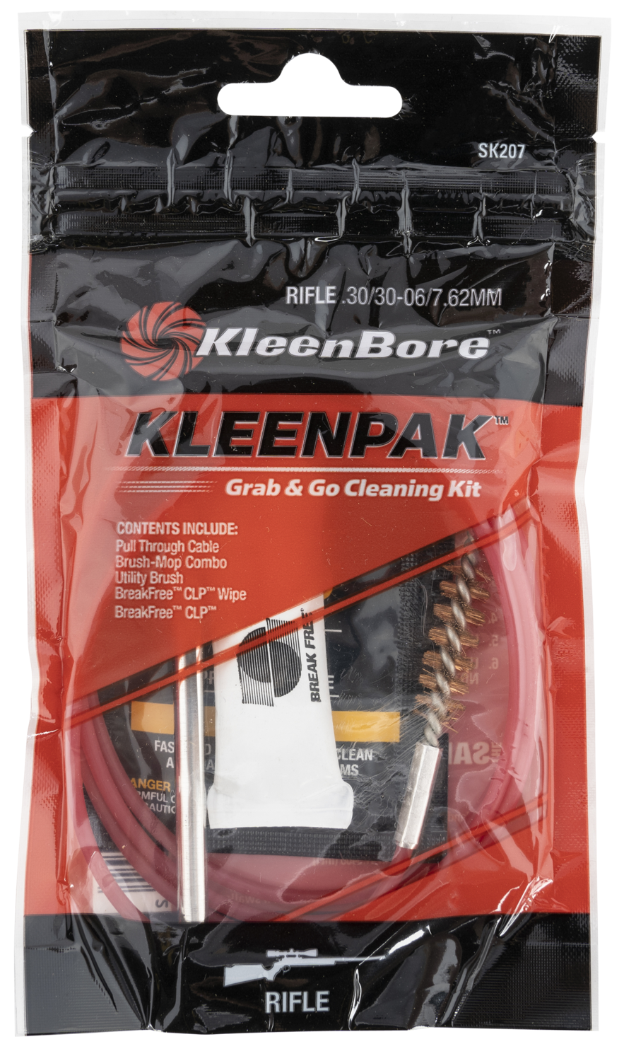 Kleen-bore Grab & Go, Kln Sk207-10    Grab N Go Cln Pak .30/762 10pk
