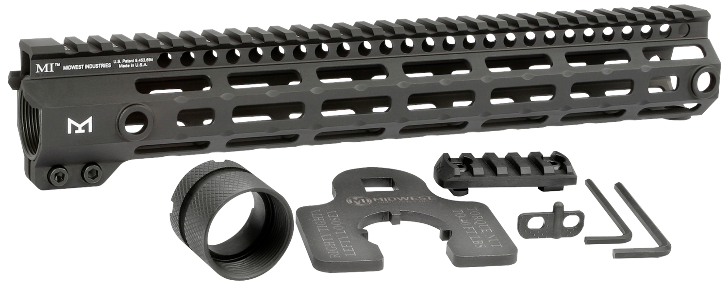 Midwest Industries Inc Tactical, Midwest Mi-g4m12.625    G4 Mlok     Handguard 12.6