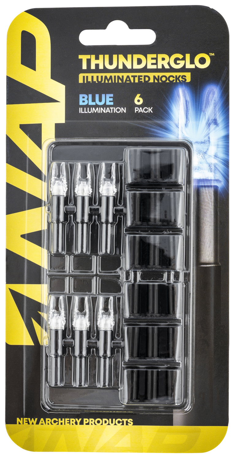 Nap Thunderglo, Nap Nap-illn-bl-6pk  Illuminated Nock Blue
