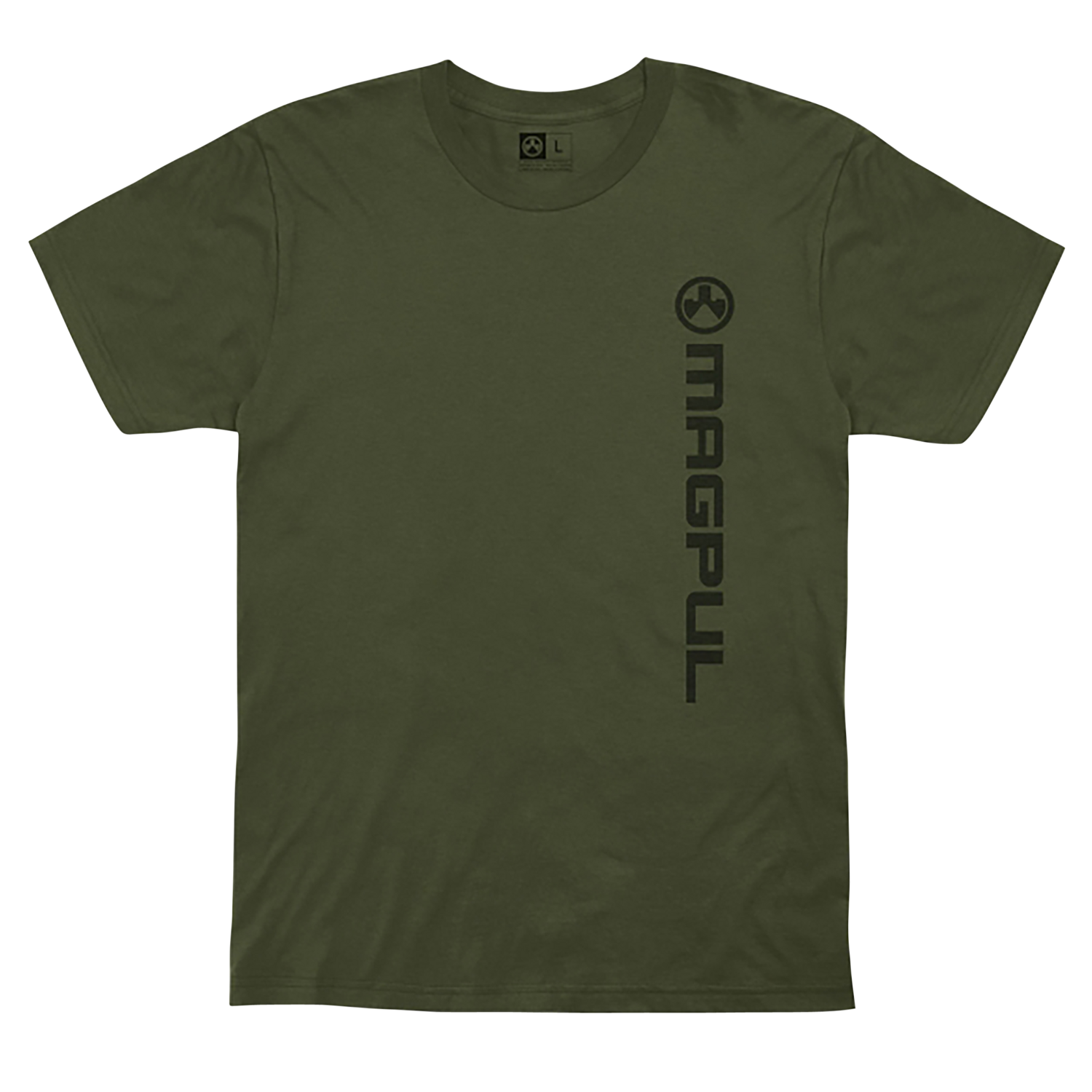 Magpul Industries Corp Vertical Logo, Magpul Mag1113-316-s  Vert Logo      Shirt Sm  Od